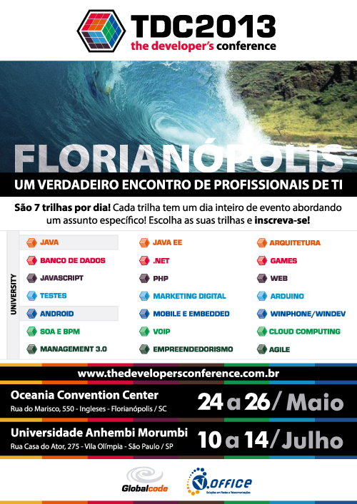 Cartaz TDC2013 - Florianópolis